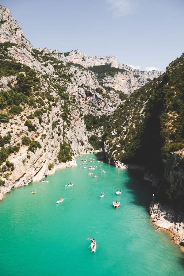 Hotel Le Provence - Restaurant Le Styx La Palud-sur-Verdon Экстерьер фото