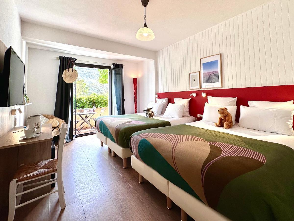 Hotel Le Provence - Restaurant Le Styx La Palud-sur-Verdon Экстерьер фото